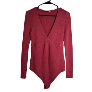 Abercrombie & Fitch Red Bodysuit